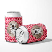 Load image into Gallery viewer, Cocker Spaniel Hearts Can or Bottle Hugger BB5286CC