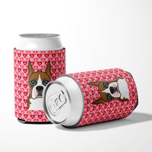 Load image into Gallery viewer, Boxer Hearts Can or Bottle Hugger BB5293CC