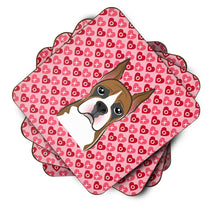 Load image into Gallery viewer, Boxer Hearts Foam Coaster  BB5293FC