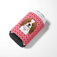 Load image into Gallery viewer, Cavalier Spaniel Hearts Can or Bottle Hugger BB5294CC