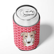 Load image into Gallery viewer, Borzoi Hearts Can or Bottle Hugger BB5298CC