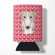 Load image into Gallery viewer, Borzoi Hearts Can or Bottle Hugger BB5298CC