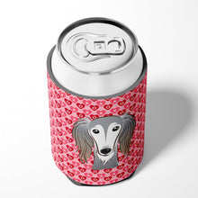 Load image into Gallery viewer, Saluki Hearts Can or Bottle Hugger BB5299CC