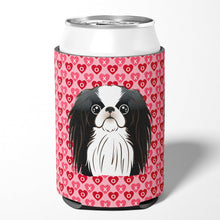 Load image into Gallery viewer, Japanese Chin Hearts Can or Bottle Hugger BB5300CC