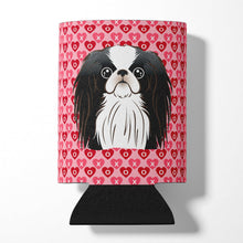 Load image into Gallery viewer, Japanese Chin Hearts Can or Bottle Hugger BB5300CC