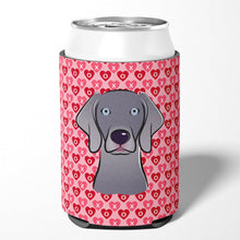 Load image into Gallery viewer, Weimaraner Hearts Can or Bottle Hugger BB5301CC