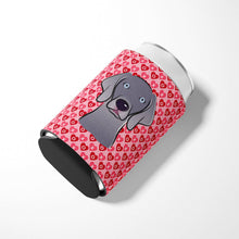 Load image into Gallery viewer, Weimaraner Hearts Can or Bottle Hugger BB5301CC