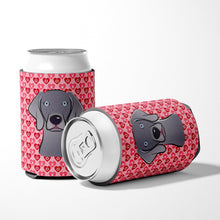 Load image into Gallery viewer, Weimaraner Hearts Can or Bottle Hugger BB5301CC
