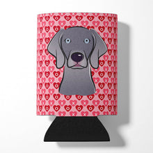 Load image into Gallery viewer, Weimaraner Hearts Can or Bottle Hugger BB5301CC