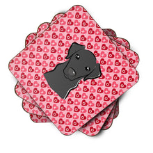 Load image into Gallery viewer, Black Labrador Hearts Foam Coaster  BB5305FC