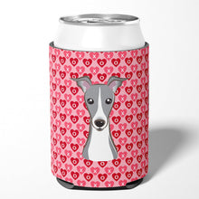 Load image into Gallery viewer, Italian Greyhound Hearts Can or Bottle Hugger BB5306CC
