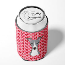 Load image into Gallery viewer, Italian Greyhound Hearts Can or Bottle Hugger BB5306CC