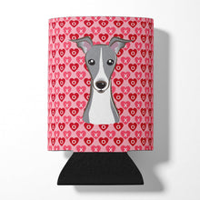 Load image into Gallery viewer, Italian Greyhound Hearts Can or Bottle Hugger BB5306CC