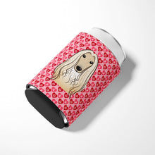 Load image into Gallery viewer, Afghan Hound Hearts Can or Bottle Hugger BB5314CC