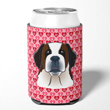 Load image into Gallery viewer, Saint Bernard Hearts Can or Bottle Hugger BB5316CC