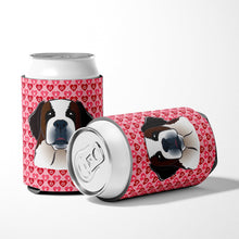Load image into Gallery viewer, Saint Bernard Hearts Can or Bottle Hugger BB5316CC