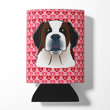 Load image into Gallery viewer, Saint Bernard Hearts Can or Bottle Hugger BB5316CC