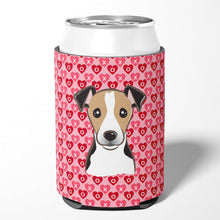 Load image into Gallery viewer, Jack Russell Terrier Hearts Can or Bottle Hugger BB5331CC