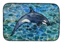 Load image into Gallery viewer, Killer Whale Orca #2 Dish Drying Mat – Absorbent, Artistic Kitchen Essentials BB5335DDM