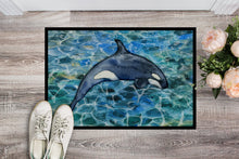 Load image into Gallery viewer, Killer Whale Orca #2 Doormat - 24x36 Decorative Floor Mat – Indoor/Outdoor Rug with Artistic Flair BB5335JMAT