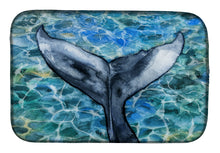 Load image into Gallery viewer, Whale Tail Dish Drying Mat – Absorbent, Artistic Kitchen Essentials BB5337DDM