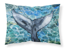 Load image into Gallery viewer, Whale Tail Fabric Standard Pillowcase – Artistic Decorative Front, White Back BB5337PILLOWCASE