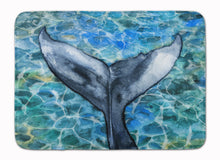 Load image into Gallery viewer, Whale Tail Machine Washable Memory Foam Mat BB5337RUG
