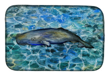 Load image into Gallery viewer, Sperm Whale Cachalot Dish Drying Mat – Absorbent, Artistic Kitchen Essentials BB5338DDM