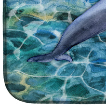 Load image into Gallery viewer, Dolphin Dish Drying Mat – Absorbent, Artistic Kitchen Essentials BB5339DDM