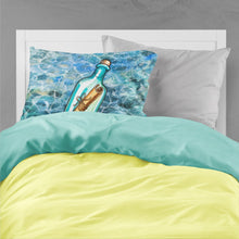 Load image into Gallery viewer, Messag in a Bottle Fabric Standard Pillowcase – Artistic Decorative Front, White Back BB5343PILLOWCASE