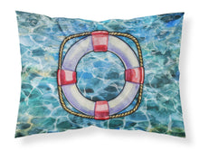 Load image into Gallery viewer, Life Saver Fabric Standard Pillowcase – Artistic Decorative Front, White Back BB5344PILLOWCASE