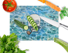 Load image into Gallery viewer, Skeleton Skull Pirate Glass Cutting Boards – Durable, Decorative Kitchen Art Large BB5345LCB