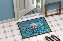 Load image into Gallery viewer, Skeleton Skull Pirate Doormat - 18x27 Decorative Floor Mat – Indoor/Outdoor Rug with Artistic Flair BB5345MAT