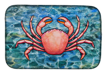 Load image into Gallery viewer, Crab Dish Drying Mat – Absorbent, Artistic Kitchen Essentials BB5346DDM