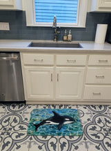 Load image into Gallery viewer, Killer Whale Orca Machine Washable Memory Foam Mat BB5348RUG