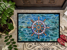 Load image into Gallery viewer, Steering Wheel Helm Doormat - 24x36 Decorative Floor Mat – Indoor/Outdoor Rug with Artistic Flair BB5349JMAT