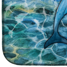 Load image into Gallery viewer, Dolphin Dish Drying Mat – Absorbent, Artistic Kitchen Essentials BB5356DDM