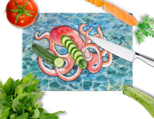 Load image into Gallery viewer, Octopus Glass Cutting Boards – Durable, Decorative Kitchen Art Large BB5357LCB