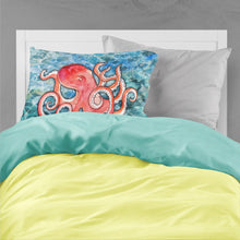 Load image into Gallery viewer, Octopus Fabric Standard Pillowcase – Artistic Decorative Front, White Back BB5357PILLOWCASE