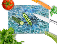 Load image into Gallery viewer, Crab Under water Glass Cutting Boards – Durable, Decorative Kitchen Art Large BB5358LCB