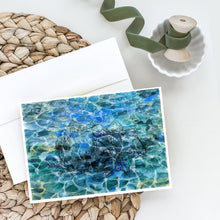 Load image into Gallery viewer, Hermit Crab Under water Greeting Cards -  Blank Note Cards – 8-Pack of Artist-Designed Cards with Envelopes