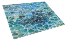 Load image into Gallery viewer, Hermit Crab Under water Glass Cutting Boards – Durable, Decorative Kitchen Art Large BB5361LCB