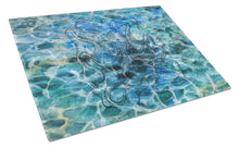 Load image into Gallery viewer, Octopus Under water Glass Cutting Boards – Durable, Decorative Kitchen Art Large BB5362LCB