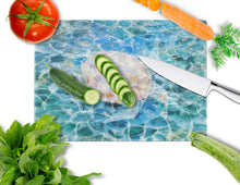 Load image into Gallery viewer, Sea Turtle Under water Glass Cutting Boards – Durable, Decorative Kitchen Art Large BB5363LCB