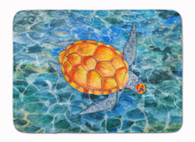 Load image into Gallery viewer, Sea Turtle Machine Washable Memory Foam Mat BB5364RUG