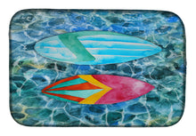 Load image into Gallery viewer, Surf Boards on the Water Dish Drying Mat – Absorbent, Artistic Kitchen Essentials BB5366DDM