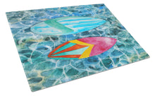 Load image into Gallery viewer, Surf Boards on the Water Glass Cutting Boards – Durable, Decorative Kitchen Art Large BB5366LCB