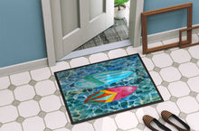 Load image into Gallery viewer, Surf Boards on the Water Doormat - 18x27 Decorative Floor Mat – Indoor/Outdoor Rug with Artistic Flair BB5366MAT