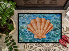 Load image into Gallery viewer, Scallop Shell and Water Doormat - 18x27 Decorative Floor Mat – Indoor/Outdoor Rug with Artistic Flair BB5367MAT