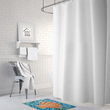 Load image into Gallery viewer, Scallop Shell and Water Machine Washable Memory Foam Mat BB5367RUG